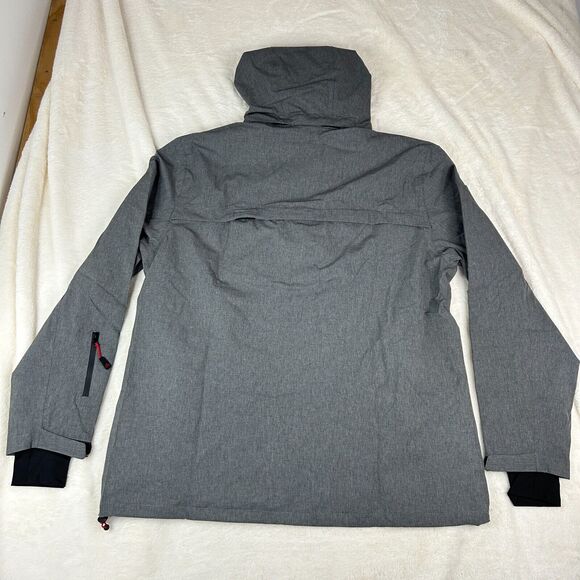 Apricoat Men's Jacket in Dark Gray with Removable Hood Size XL - Picture 13 of 16